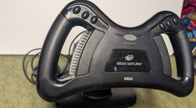 Sega Saturn Racing Steering Wheel Controller