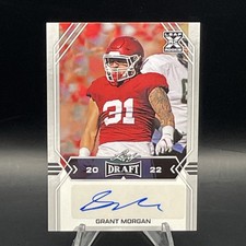 2022 Leaf Draft Autographs #BA-GM1 Grant Morgan Razorbacks