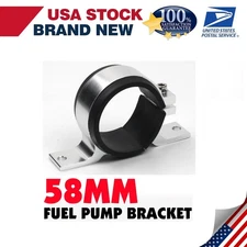 58mm Fuel Pump Mounting Bracket External Fuel Pump Filter Bracket Car Truck US