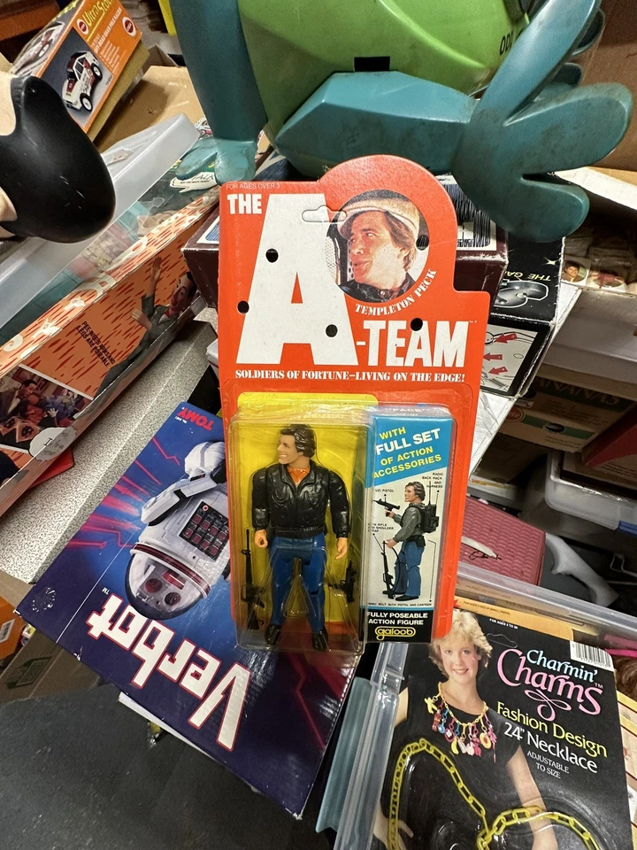 Figura de colección Galoob A Team Pmpleton Peck Face sellada sin usar, en caja sin perforar rara Foto 2 de 4