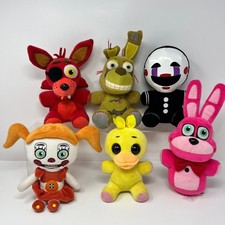 Lote Five Nights at Freddys Peluche Foxy Springtrap Marioneta Chica Gorro Circo Bebé