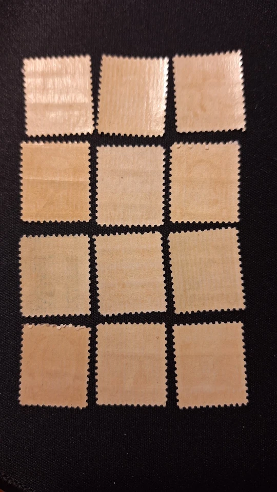 Scott #704-715, M/F/NH, Washington Bicentennial, perf 11x10.5, 1932 - Image 2 of 2