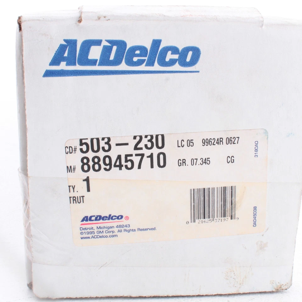 Puntal de suspensión de gasolina delantero AcDelco 503-230 88945710 para Accord Prelude 1986-1991 Foto 3 de 3