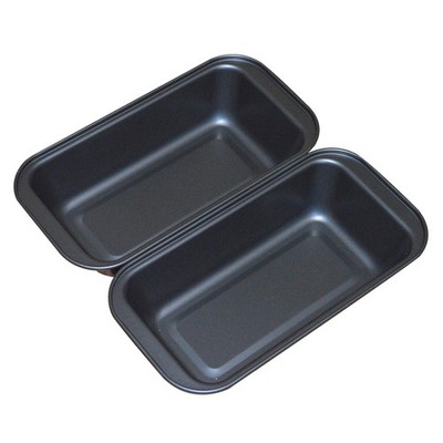 Nonstick Loaf Pan, 6.7 x 3.5 Inch Carbon Steel Toast Pan for Baking Bread wit...