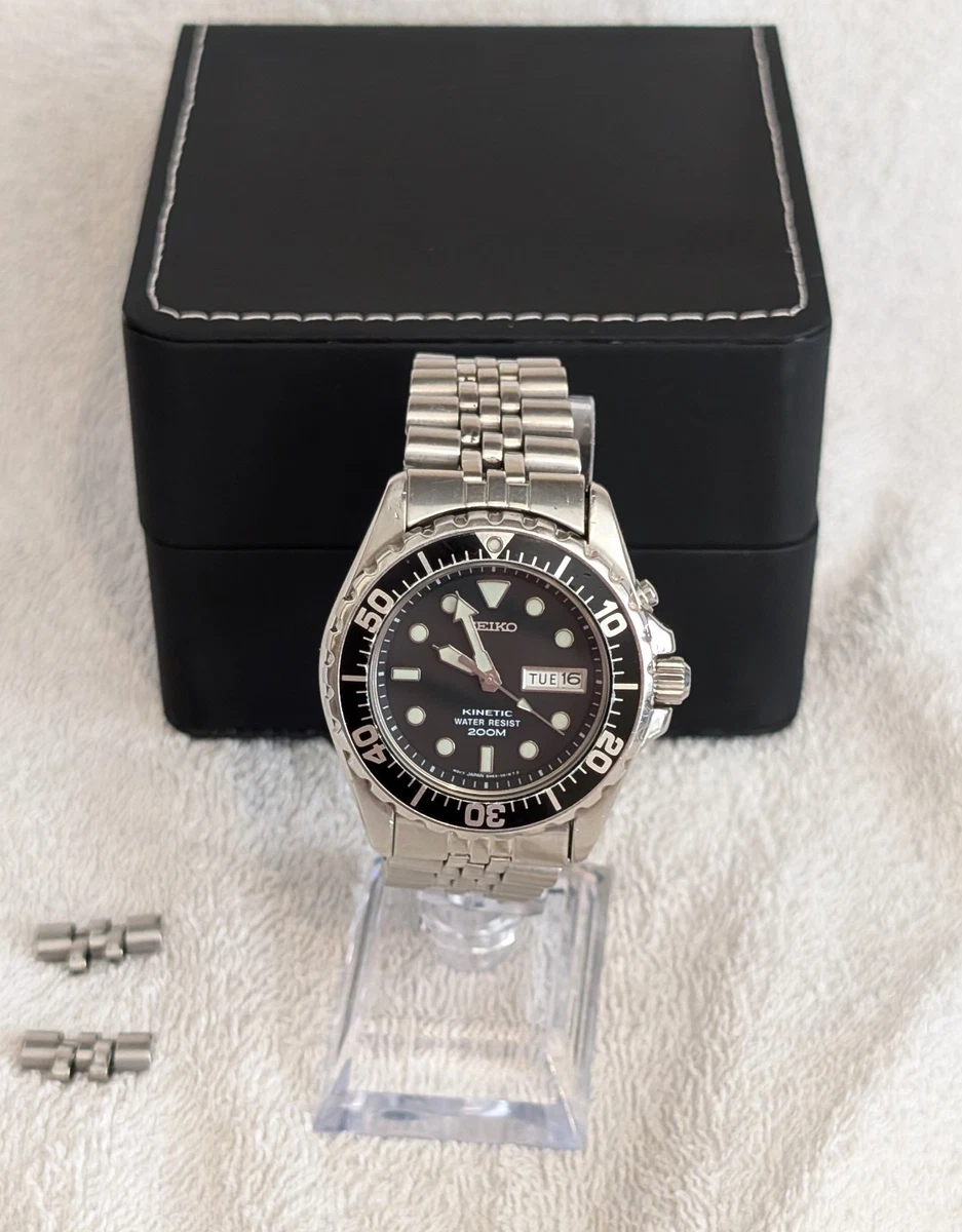 Mens Seiko Kinetic Divers Watch for sale | eBay UK
