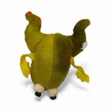 1972 Original Russ 9" Fleegle Frog Made in USA Plush, Felt w/ Sand Filled Felt