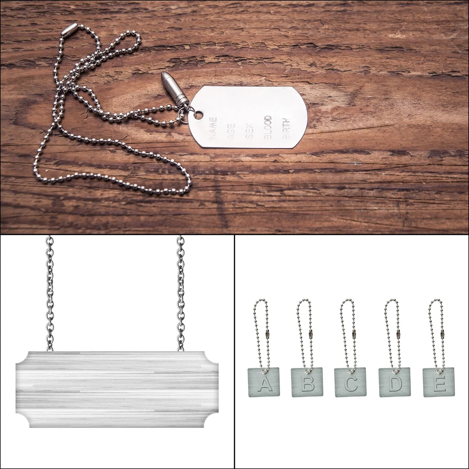 Cadena de cuentas de bola cadenas de collar con cuentas para hacer joyas, 12 piezas (marrón) Foto 4 de 4