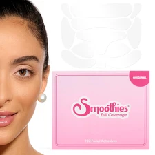 Smoothies Full Coverage Wrinkle Patches for Face Overnight 192 Adhesives for For