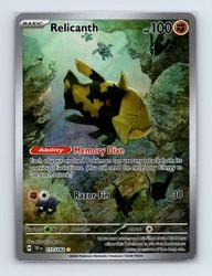 Relicanth 173/162 Temporal Forces Illustration Rare