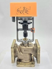 Dreiwegeventil RB50/40 Rotguss Flansch DN50 Rp 2" + MC200Y Stellantrieb 24V