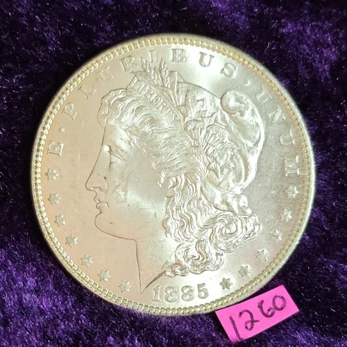 VIDEO 👀🔥GORGEOUS BLAST WHITE 🔥1885 $1 Morgan Dollar STUNNING PQ GEM BU MS