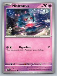 Misdreavus 087/193 Paldea Evolved Common