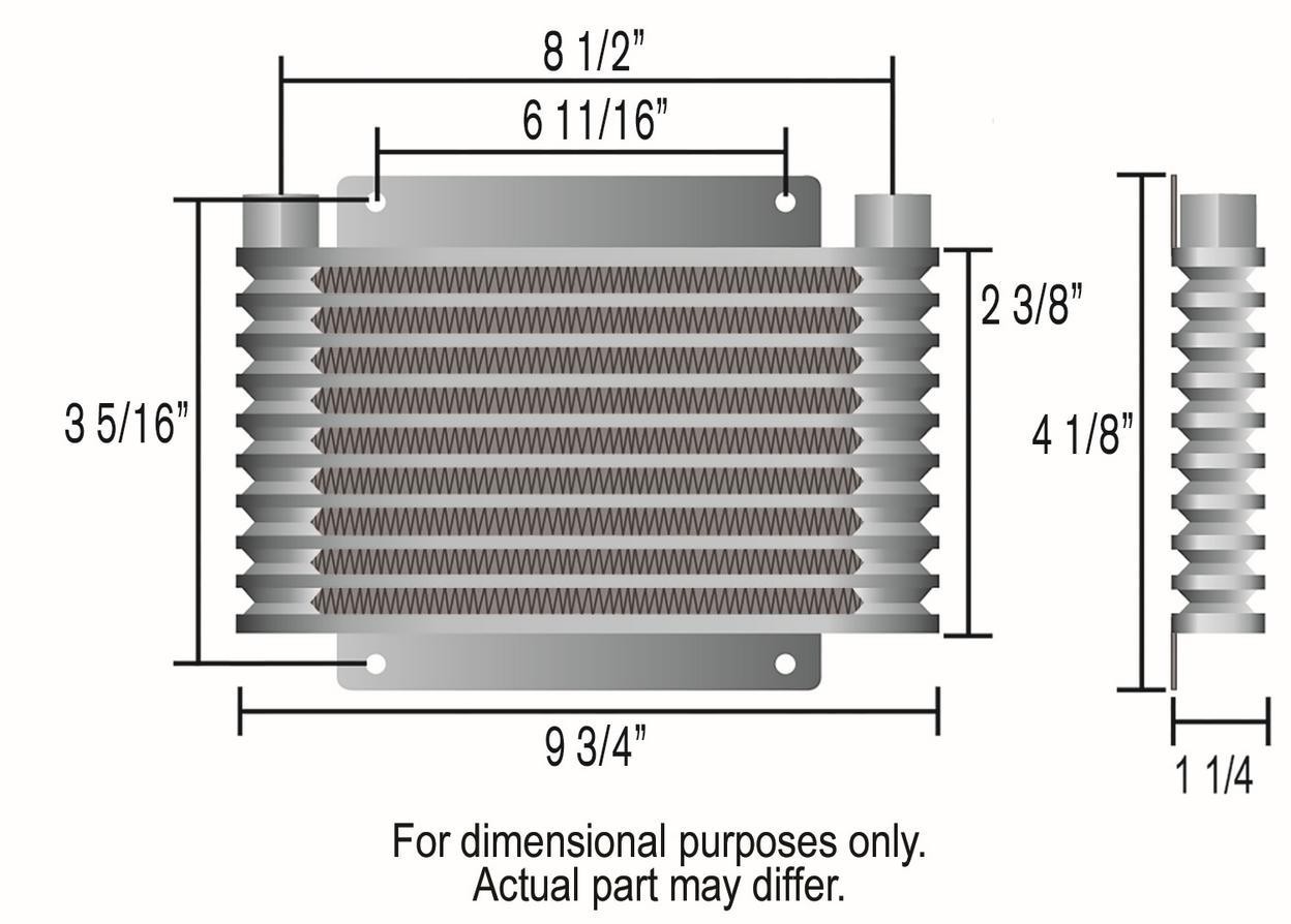 Aston Martin Lagonda 1985-1988 Transmission oil coolers Set