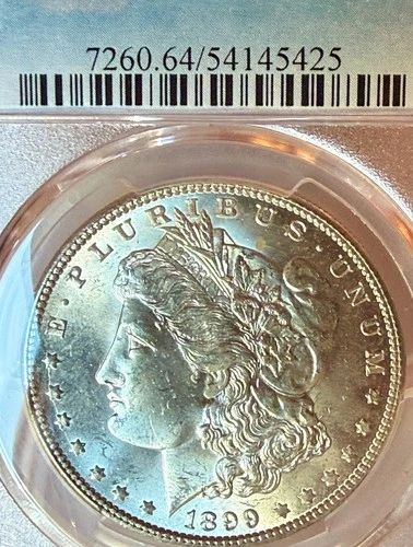 1899-O MS64 Flashy Surfaces PCGS New Orleans Mint Morgan Silver Dollar