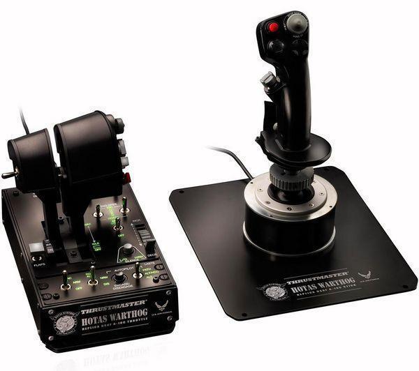 Thrustmaster Hotas Warthog Flight Stick Joystick for PC - Black for sale  online