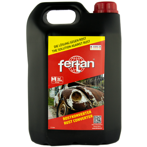 Rust Converter Rust Remover 5 Litre Deruster FERTAN Car Oldtimer eBay