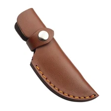 Leather Knife Sheath Straight Knife Holster Knife Blade Cover Belt Knife Case...