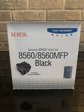 Genuine Xerox 108R00727 Black Solid Ink Phaser 8560 8560MFP Open Box OEM
