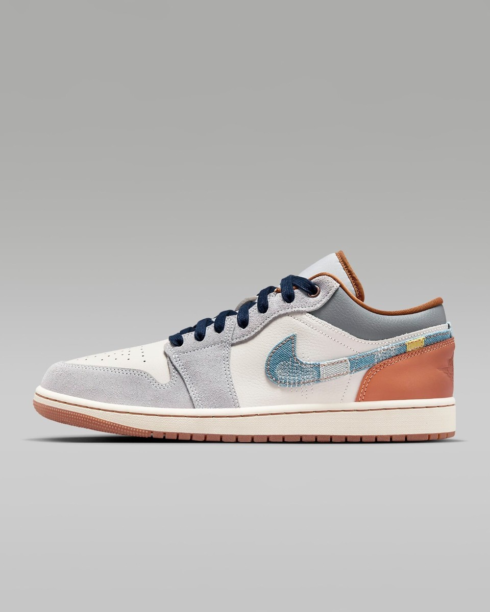 Nike Air Jordan 1 Low SE Phantom/Coconut Milk/Amber Brown/Star