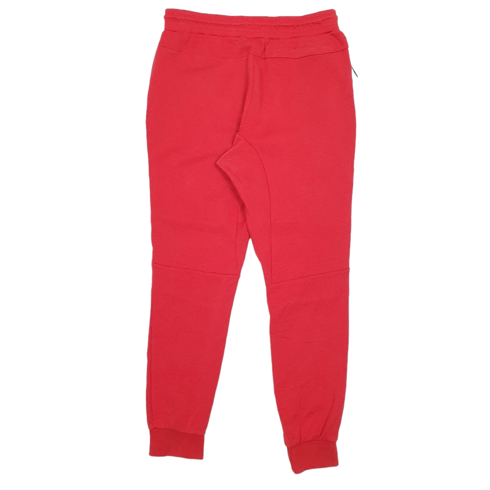 NIKE Jogger Trousers Cotton Blend Red Mens W32 L30 image 3