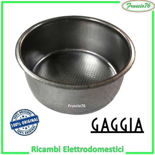 Filtro 2 Tazze due Dosi per Macchina da Caffè Gran Gaggia Carezza Deluxe e  Saeco | eBay