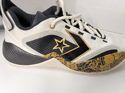 Converse All Star BB Shift Black Gold Baroque White 