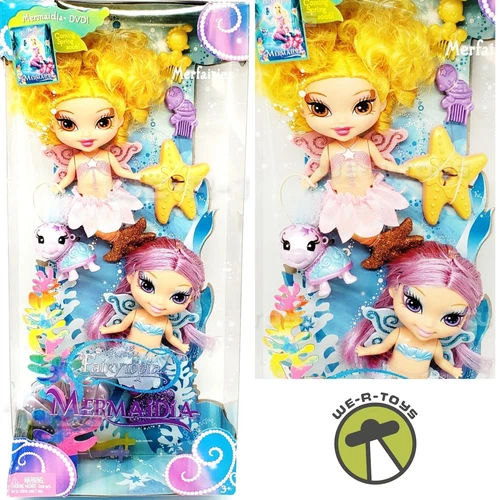 Barbie Fairytopia Mermaidia Merfairies Dolls 2005 Mattel J0727 NEW