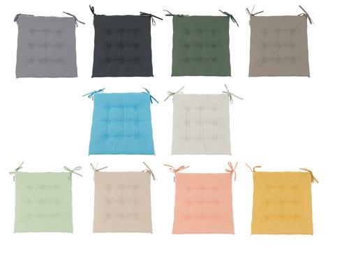 Outdoorkissen 40x40x3 cm Dekokissen Outdoor wasserabweisend Garten Lounge Kissen