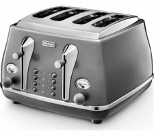DeLonghi Icona Metallics 4 Slice Toaster