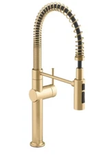 Kohler Crue K-22973-2MB Pre-Rinse Spray Kitchen Faucet Brushed Modern Brass New!