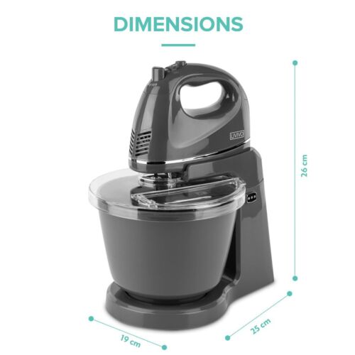 LIVIVO 2 en 1 Mezclador de Mano y Soporte Mezclador de Alimentos Batidora 2.5L Máquina Procesadora 300W - Imagen 3 de 12
