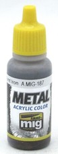 AMMO AMIG-0187 Jet Exhaust Burnt Iron 17ml  Metal Acrylic Color Patina Effect