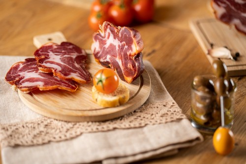 Moretti® Capocollo Coppa Stagionata Salume Artigianale Calabrese 800g+ - Foto 24 di 27