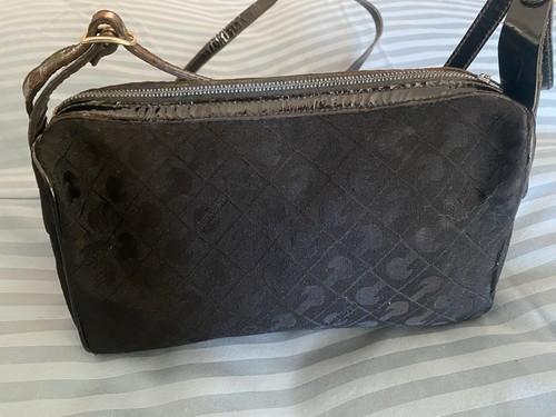 GHERARDINI BORSA NERA DONNA VINTAGE cm. 22x8x15h. - Foto 3 di 7