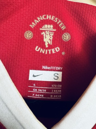 Manchester United Football Jersey 2006-2007 Nike Cristiano Ronaldo 7 S 146814 - Foto 7 di 10
