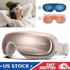 RENPHO Eye Massager with Heat Cooling, Eyeris 3 Voice Control Gift for Mom NEW