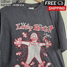 90s Limp Bizkit band Graphic short sleeve black T shirt S-5XL NH8836