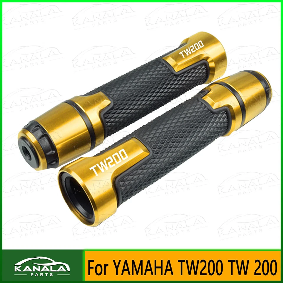For YAMAHA TW200 TW 200 7/8" CNC Motorcycle Accessories Handlebar Hand Grips - Image 4 of 4
