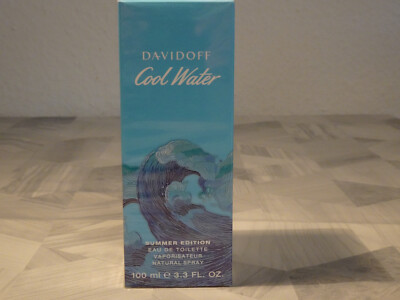 Davidoff Cool Water Women Summer Edition Eau De Toilette 100 ml NEU/OVP