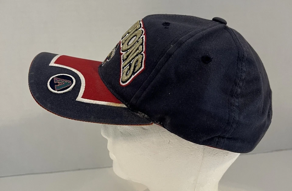 Arizona Diamondbacks Hat 2001 World Series Gray Red American Needle - Image 3 of 4