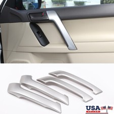 4pc Car Interior Door Handle Trim Fit For Toyot-a Land Cruiser Prado Fj150 10-18