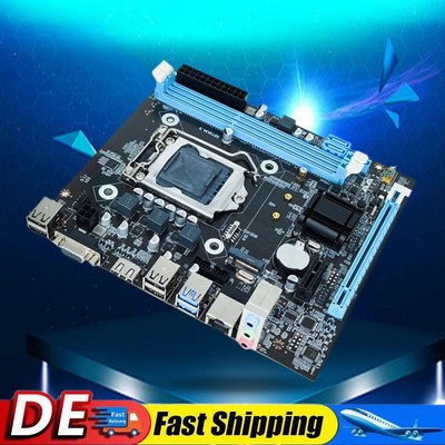 H81 PC Main Board 16GB I/O Interface Micro-ATX LGA1150 Support SATA 3.0 2.0