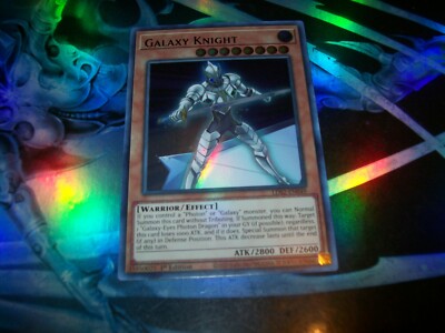 Galaxy Knight 1st Edition Green Ultra Rare LDS2-EN049 Yu-Gi-Oh!