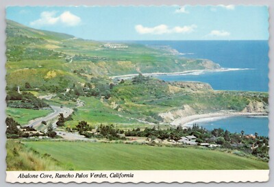 Postcard Abalone Cove Rancho Palos Verdes California, Continental