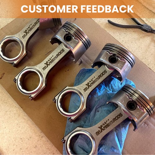 4pcs H-Beam Connecting Rod Rods ARP 2000 for Honda CBR1000RR 08-15 4.114" - Picture 2 of 12