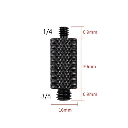Tornillo de conversión de cámara BGNing 1/4 3/8 macho a macho adaptador montaje de tornillo para DSLR - Imagen 7 de 7