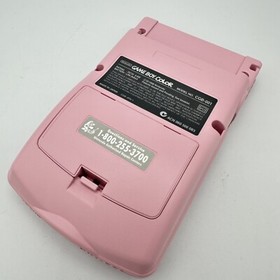 Nintendo Game Boy Color GBC IPS Q5 XL Laminated Backlight Backlit Mod White Pink