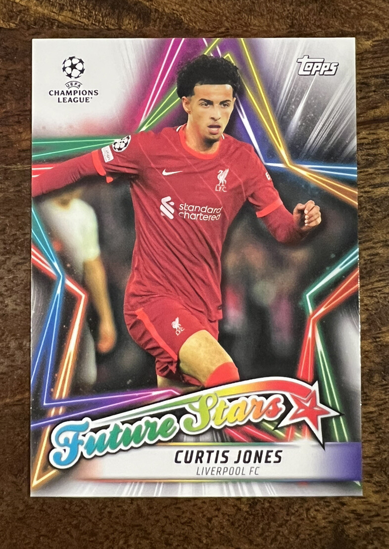 2022 Topps UEFA Champions League Curtis Jones Future Stars