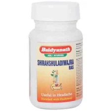 Baidyanath Shirahshuladiwajra Ras 40 Tablets | PACK OF 2 | Free Shipping
