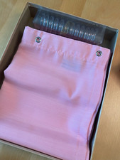 NEW JAKSON PINK SHOWER CURTAIN ENSEMBLE SET INCLUDING SHOWER HOOKS